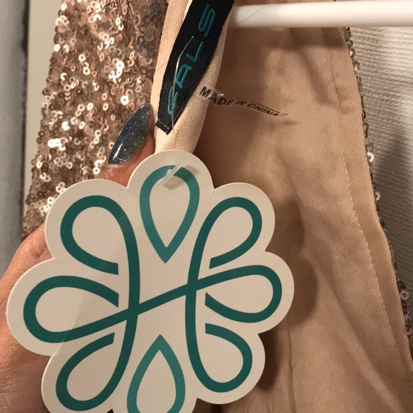 NYE Gold Sequin Dress - Picture 3 of 3